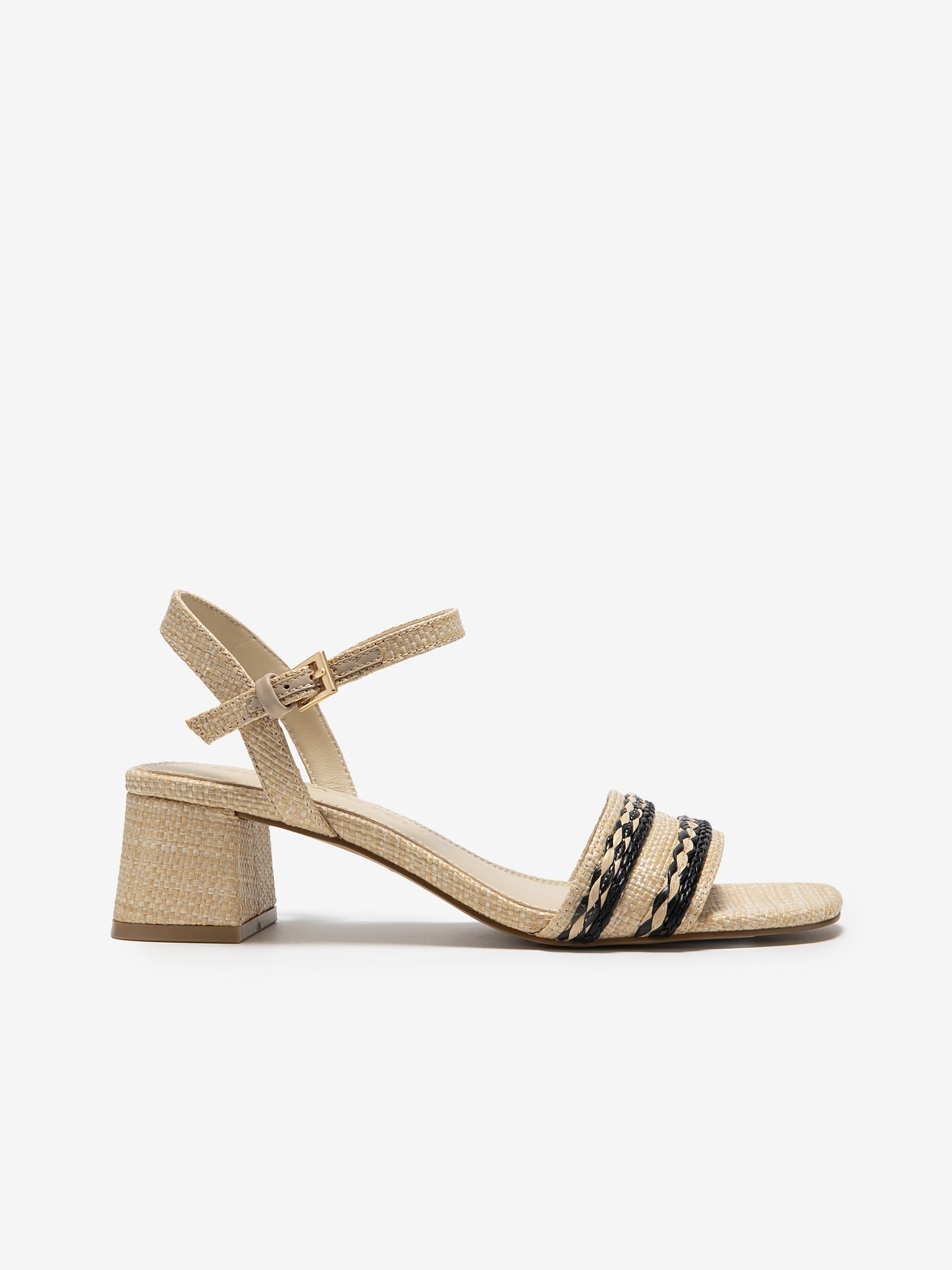 Woven Raffia Heels